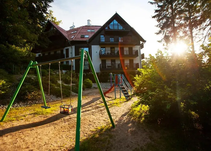 Panorama Gor - Centrum Miasta, Z Widokiem Na Szrenice * Szklarska Poręba