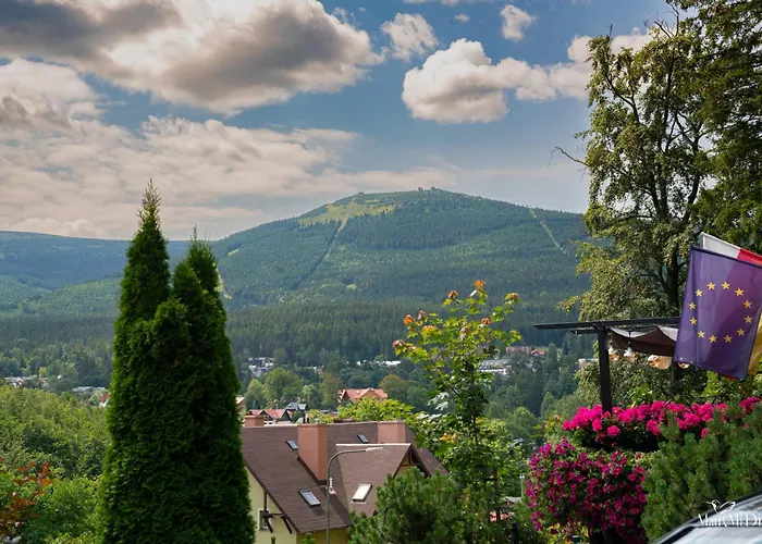 Panorama Gor - Centrum Miasta, Z Widokiem Na Szrenice Apartman