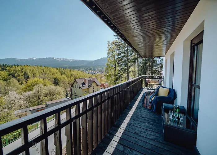 Apartman Panorama Gor - Centrum Miasta, Z Widokiem Na Szrenice Szklarska Poręba