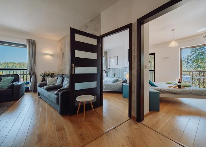 Panorama Gor - Centrum Miasta, Z Widokiem Na Szrenice Apartman